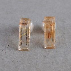 Rutile quartz Candy P ペア 4枚目の画像