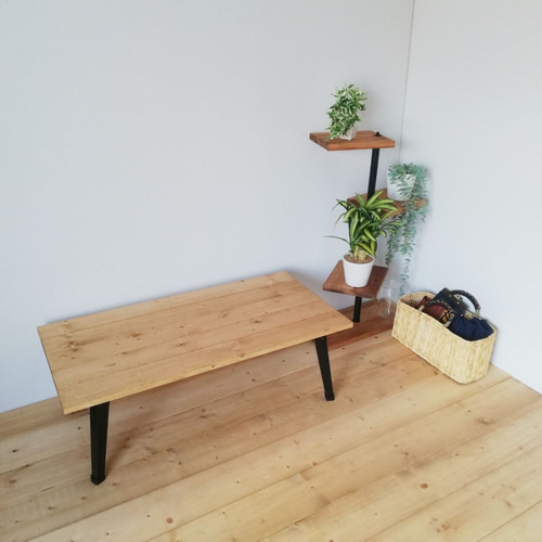 MUKUのスタンドシェルフ 3段タイプ/ 360度回転/ 植木 花台/フラワー