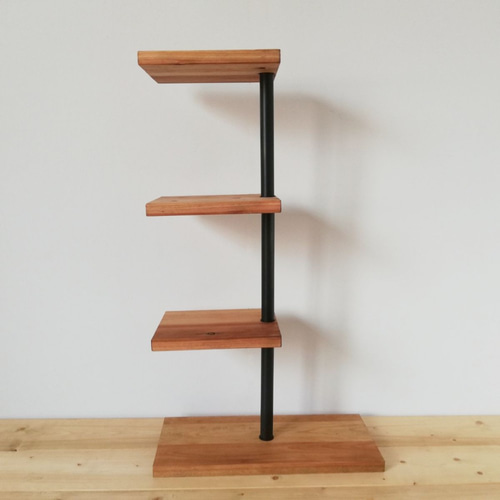 MUKUのスタンドシェルフ 3段タイプ/ 360度回転/ 植木 花台/フラワー