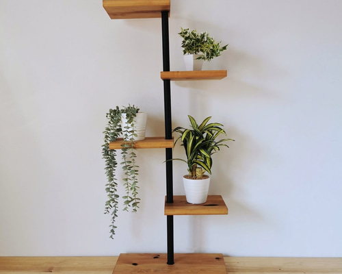 無垢　耳付き　飾り棚　花台　ディスプレイ　キャビネット　茶棚　ラック　飾り台 無垢耳付き飾り棚花台ディスプレイキャビネット茶棚ラック飾り台