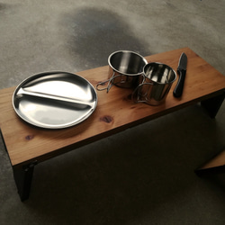 折りたたみミニテーブル / おうちキャンプ 家キャン / 焚き火台