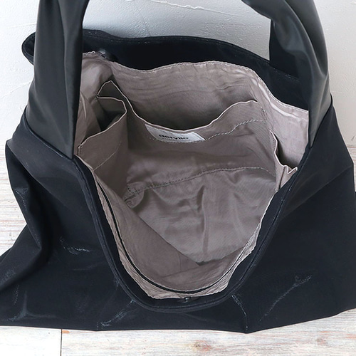 acrylic Mbag 2WAY+トート 1311 DOT black アクリリック トートバック