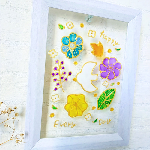 ステンドグラスあなたにはわかるこの風景