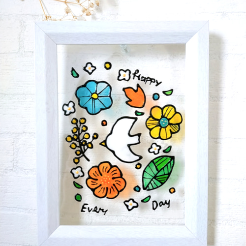 ステンドグラスあなたにはわかるこの風景