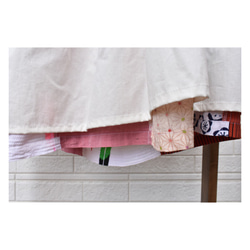 【sold】和柄ロングスカート-PINK- 6枚目の画像