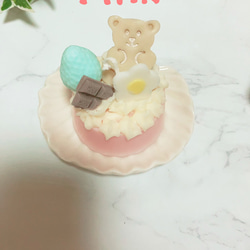 bear’s cake☺︎〜韓国インテリア☺︎ソイキャンドル☺︎くまキャンドル〜 2枚目の画像