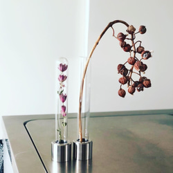 赤銅花瓶 赤銅 グラデーション黒染め 一輪挿し・花瓶・花器 YANGYANG