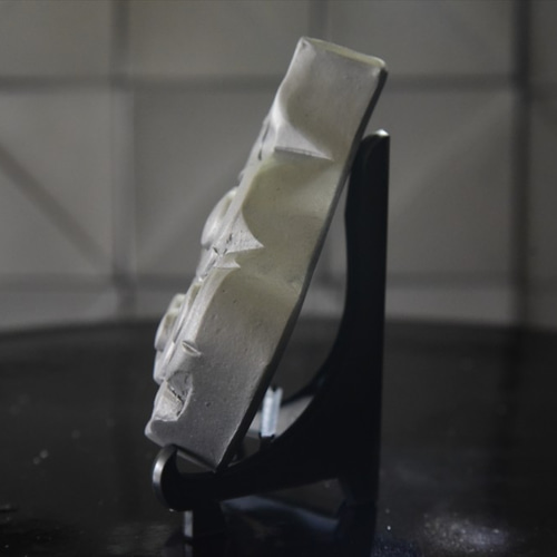 運気を上げる！火除けにも 雲の鬼瓦 その他置物 いぶしギャラリー瓦廊