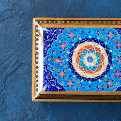 ペルシャの象嵌細工　カードケース　小箱【ハータムカーリー002】 6枚目の画像
