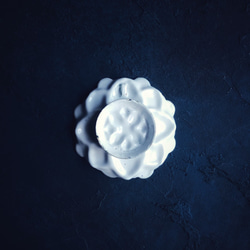 ペルシャのエナメル皿　ジュエリートレイ　飾り皿　Φ10ｃｍ【ミーナーカーリー014】 2枚目の画像