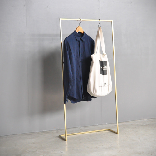 アイアンハンガーラック(ゴールド) ハンガーラック GO DIY LIFE