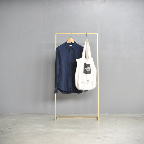 アイアンハンガーラック(ゴールド) ハンガーラック GO DIY LIFE 通販
