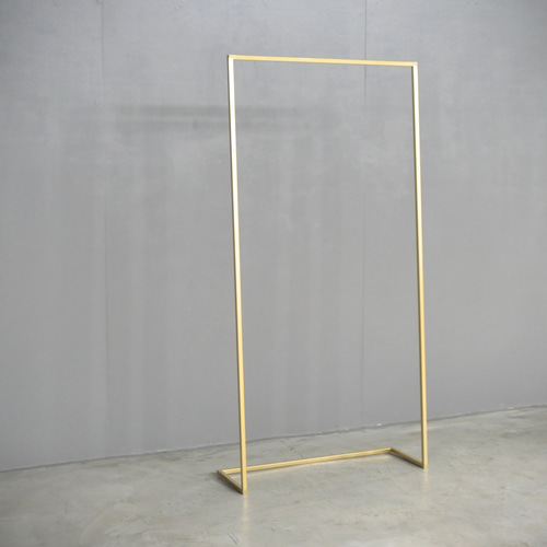 アイアンハンガーラック(ゴールド) ハンガーラック GO DIY LIFE