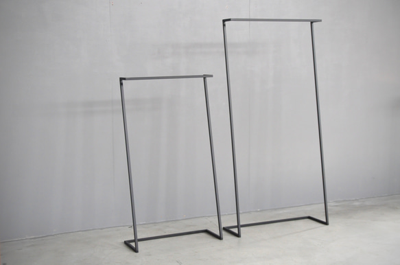 アイアンハンガーラック(ブラック) 