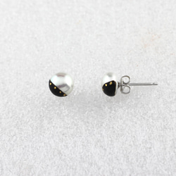 end color earrings black 2枚目の画像