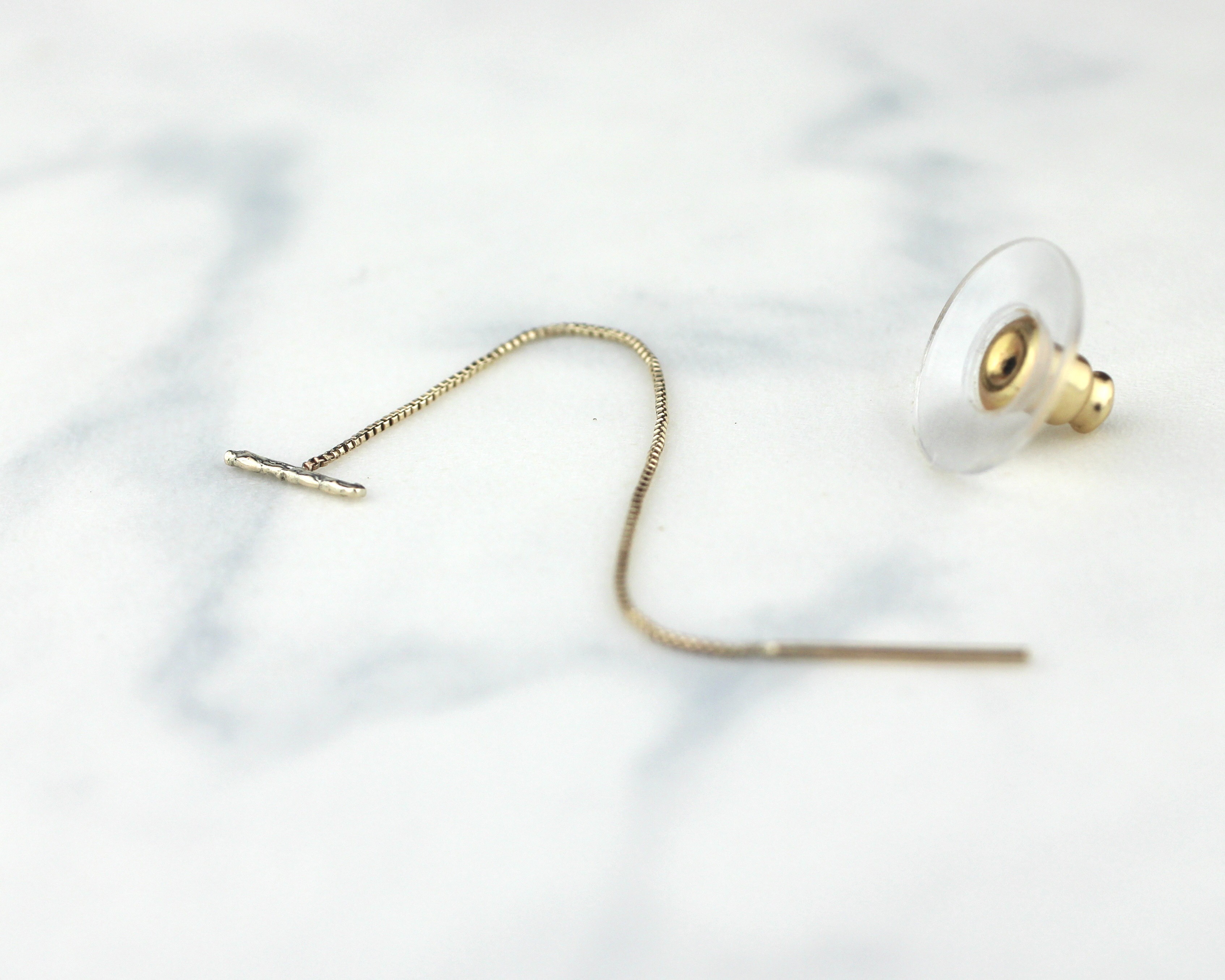 ピアスパーツ　Piercing parts twig chain