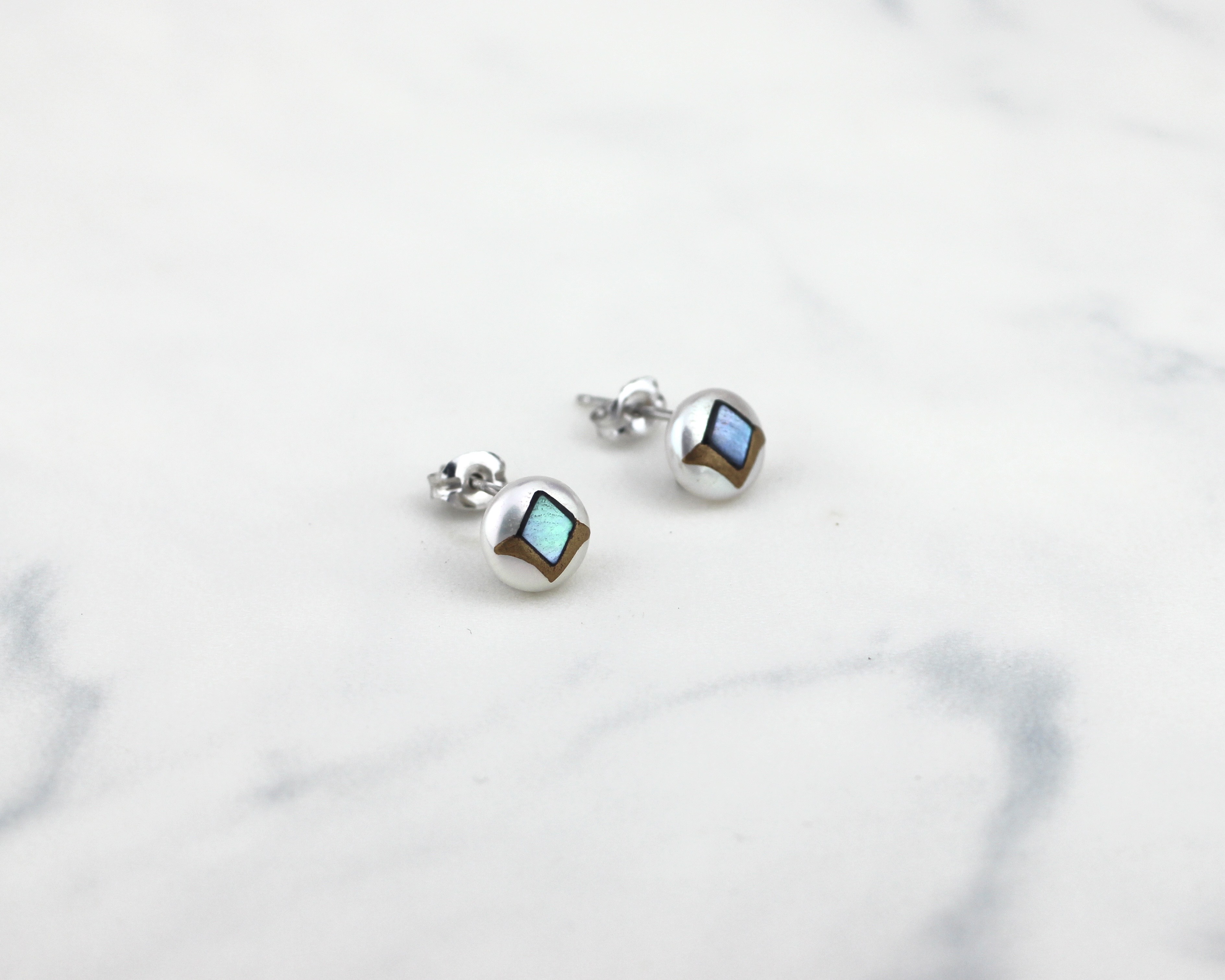 raden small d earrings