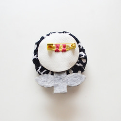 [SOLD OUT] flower brooch 5-6 2枚目の画像