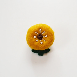 [SOLD OUT] flower brooch 7-11 1枚目の画像