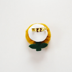 [SOLD OUT] flower brooch 7-11 2枚目の画像