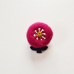 [SOLD OUT] flower brooch 7-14 1枚目の画像