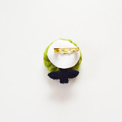 [SOLD OUT] flower brooch 8-9 2枚目の画像