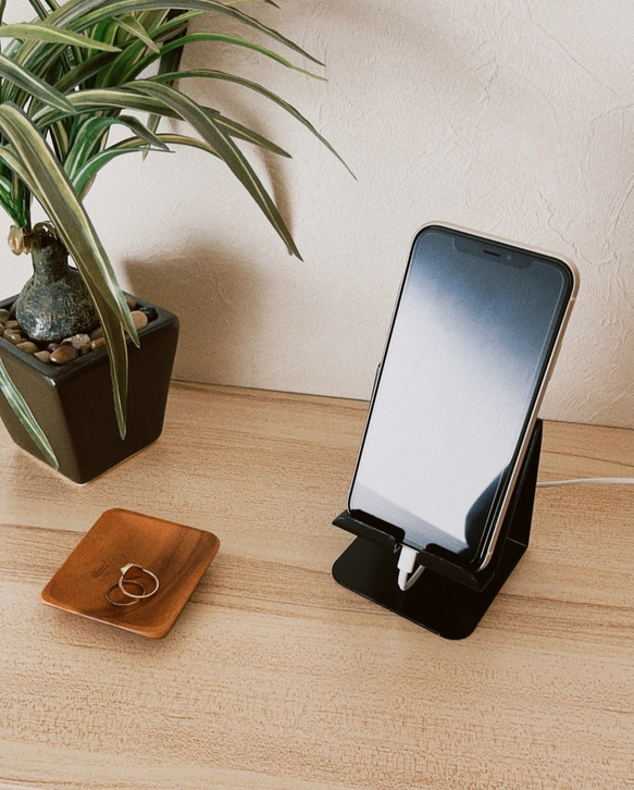 スマホスタンド スピーカー ガラス製 ダルトン DULTON