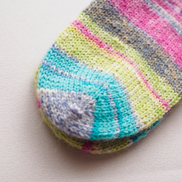 手編みの靴下 4枚目の画像