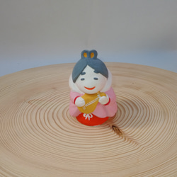 七福神　ほっこり可愛い手作り素焼き人形 5枚目の画像