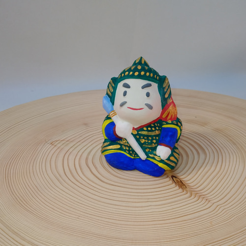 七福神 ほっこり可愛い手作り素焼き人形 その他人形 林土岐人形