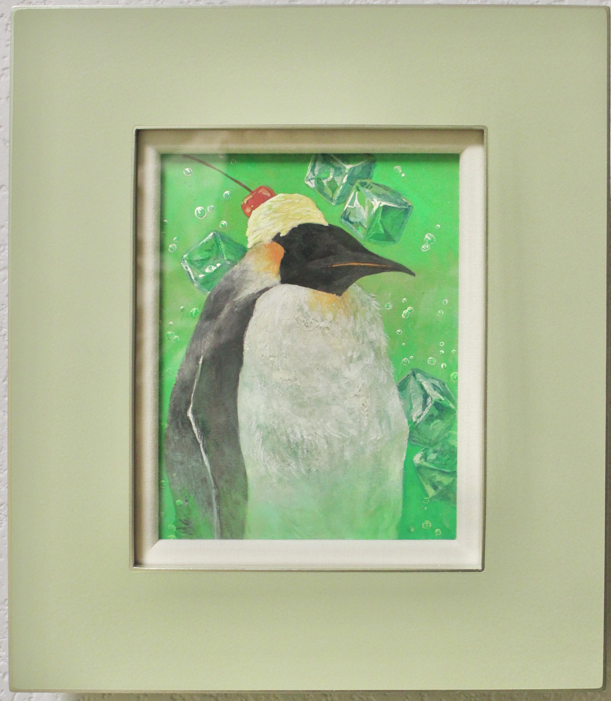 ペンギン/レトロ penguin/rétro 日本画 絵画 mizoochi 通販 12450694