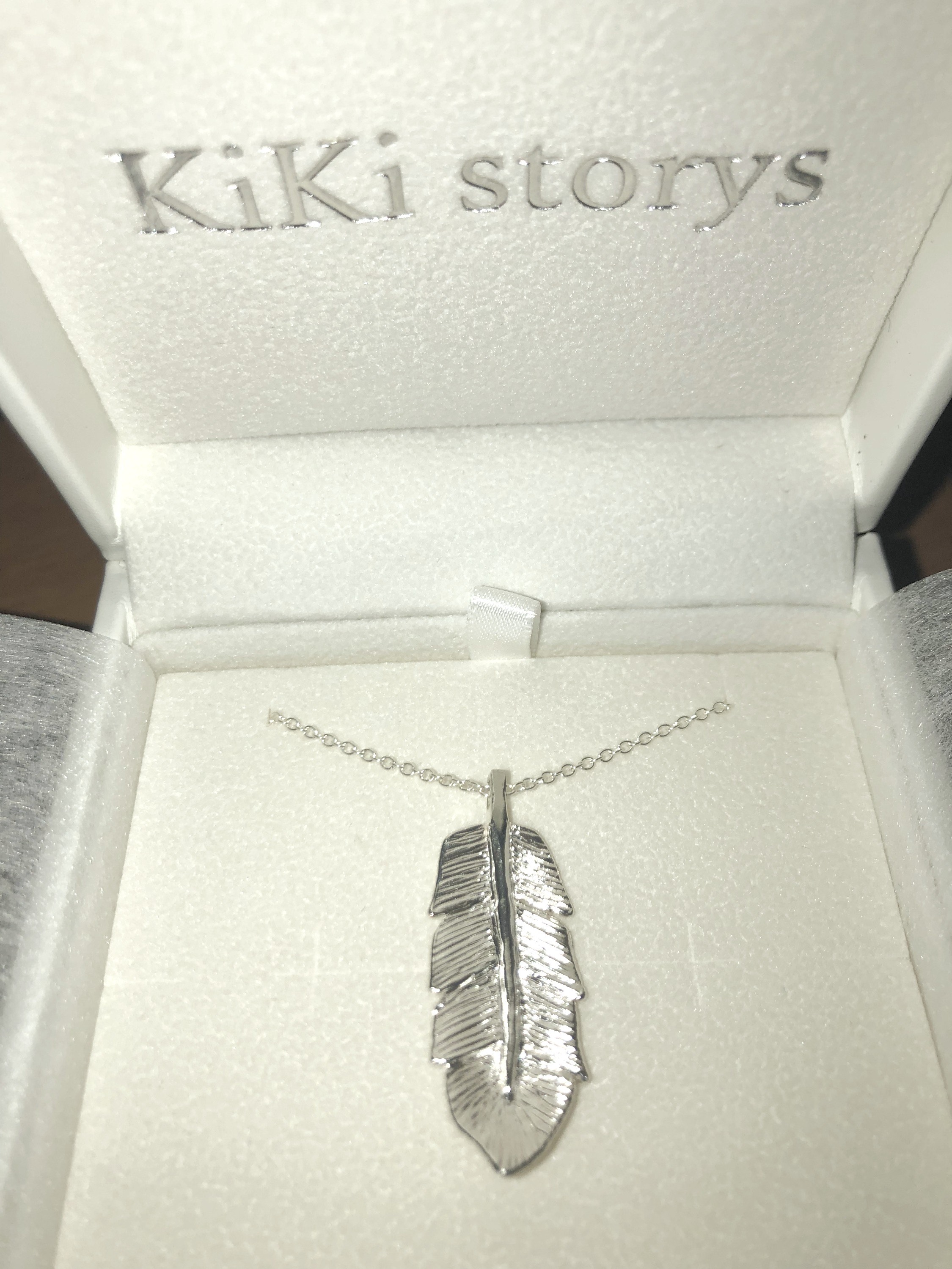 ネックレス【happy feather】