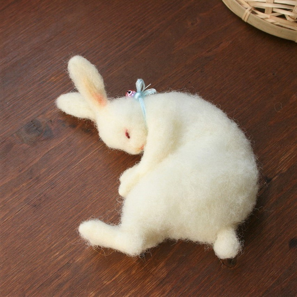 かごウサギ　Φ13ｃｍ　 2枚目の画像