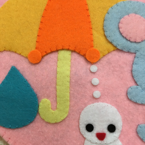 梅雨・夏リース オーダー専用ページ ハンドメイド フェルト