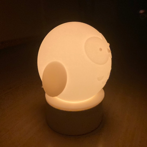 特集掲載】まんまるフクロウさんランプ スタンドライト・テーブル