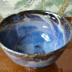 萩焼き　青萩抹茶茶碗⑴ 5枚目の画像