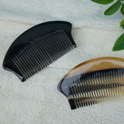 クシ コーム 半月クシ 天然素材キャトルホーン（牛の角）クシ その他