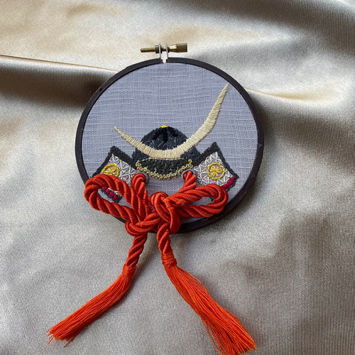 世界に一つ！私が彫った壁掛け時計！伊達家家紋 竹に雀