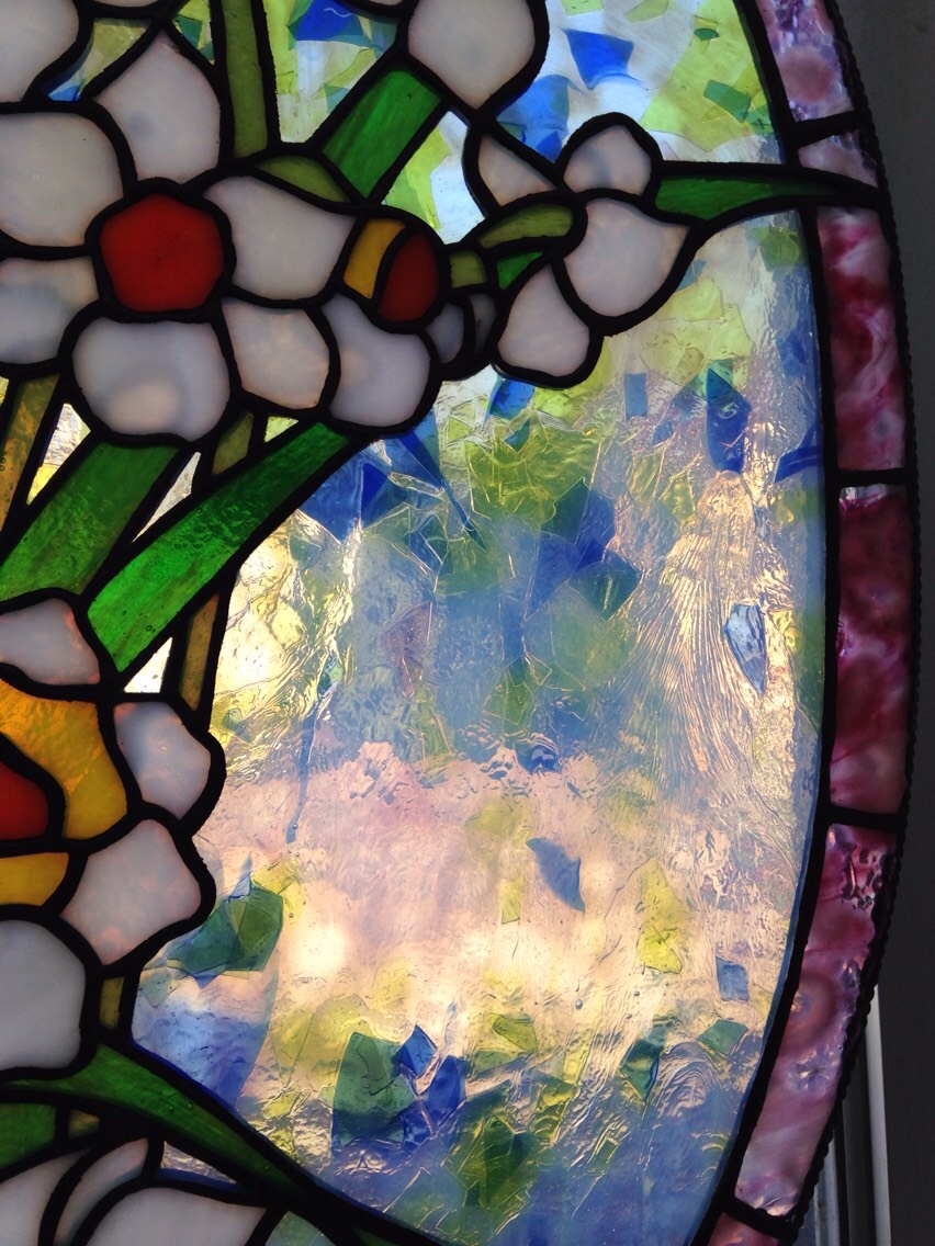 水仙のステンドグラス