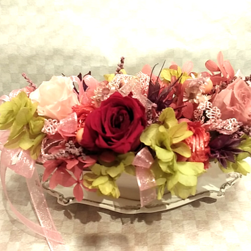 プリザ 手作りキット＊ 初心者も簡単に手創り プレゼント プリザーブド