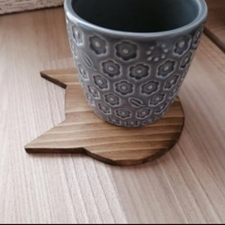 ネコのコースター 3枚目の画像