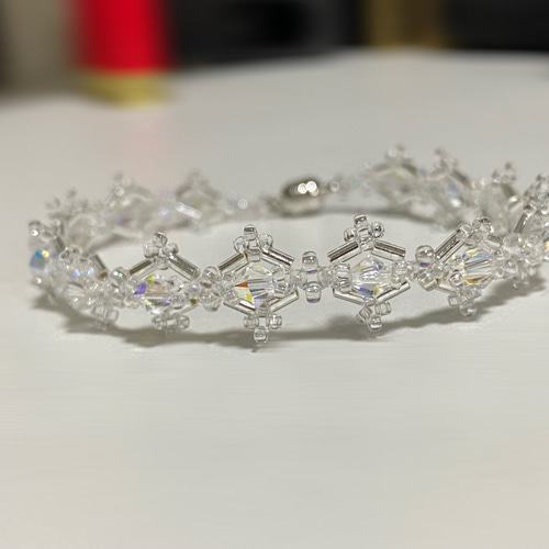 雪の結晶モチーフブレスレット SWAROVSKI スワロフスキー Swarovski 雪の結晶 REMIX COLLECTION