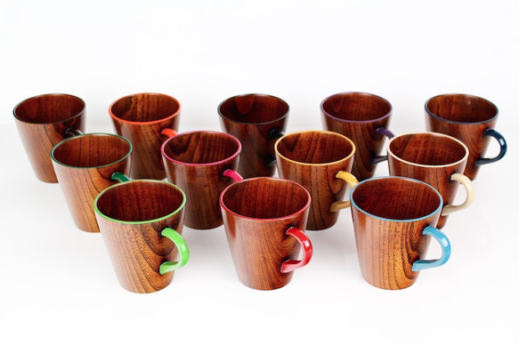 単品＞香川漆器 Vカップ（全12色） マグカップ ETHICAL GROUP 通販