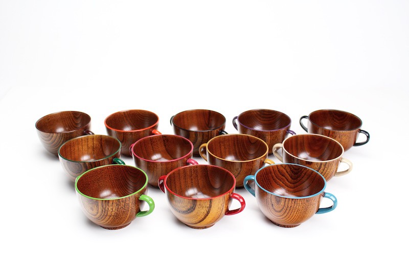 ＜単品＞香川漆器 両手カップ（全12色）