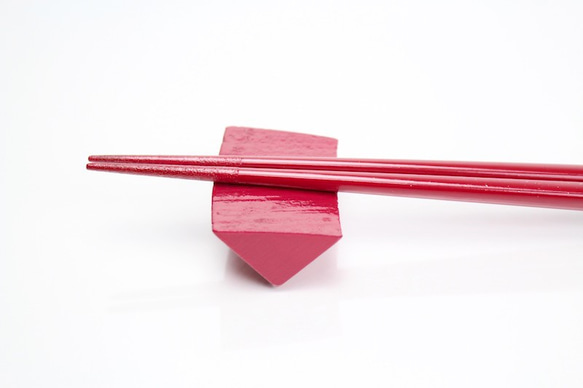 香川漆器筷子（粉紅色）緞選擇三種尺寸 第5張的照片