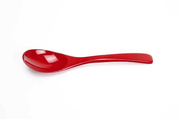 香川漆器13厘米勺子（紅） 第1張的照片