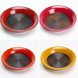 ＜単品＞香川漆器 コースター 豆皿（全12色） 1枚目の画像