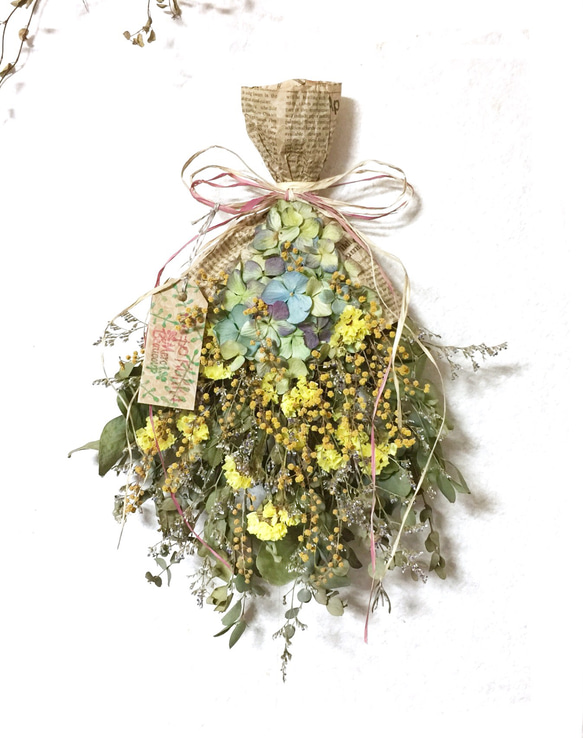 ミモザリースブルーファンタジアユーカリ