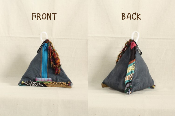 TIPI POUCH(本革ネイビー) 2枚目の画像