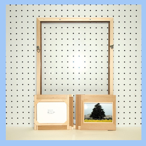 L判6面―木製マット付フォトフレーム(額縁) フォトフレーム